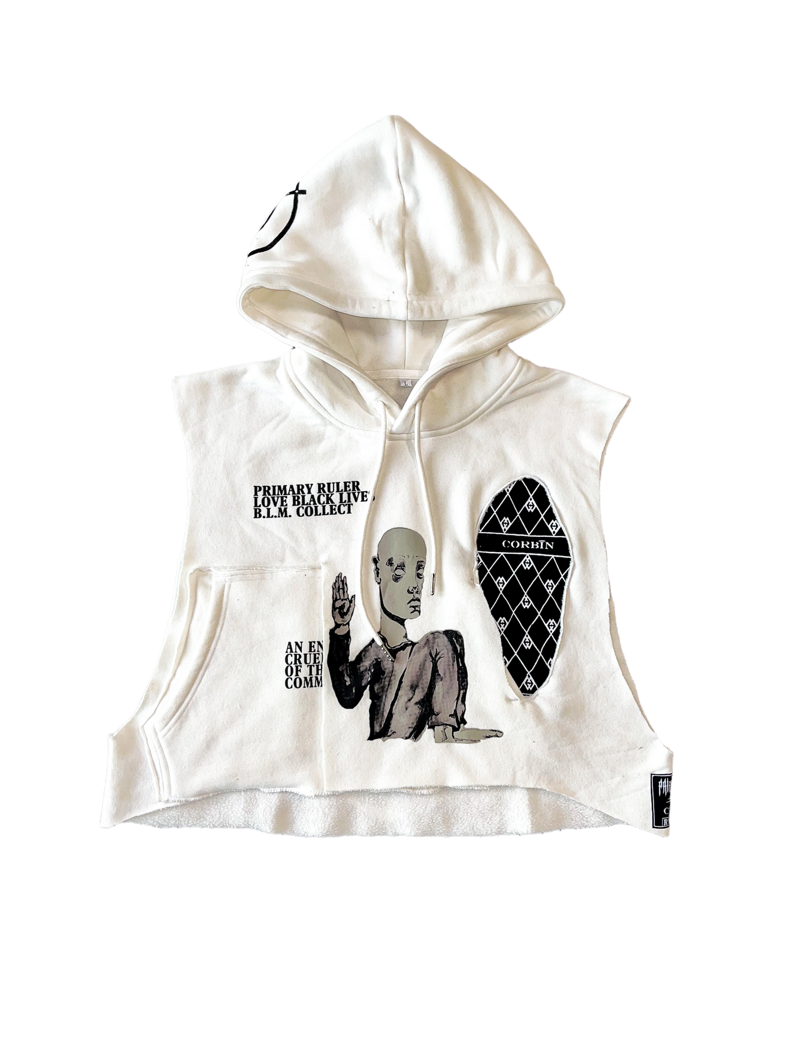 REVOLUTION CROPPED HOODED TANK