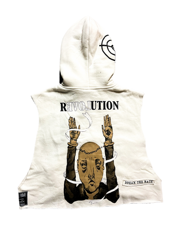 REVOLUTION CROPPED HOODED TANK