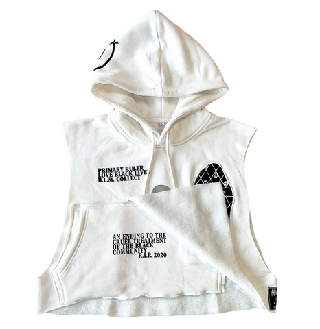 REVOLUTION CROPPED HOODED TANK