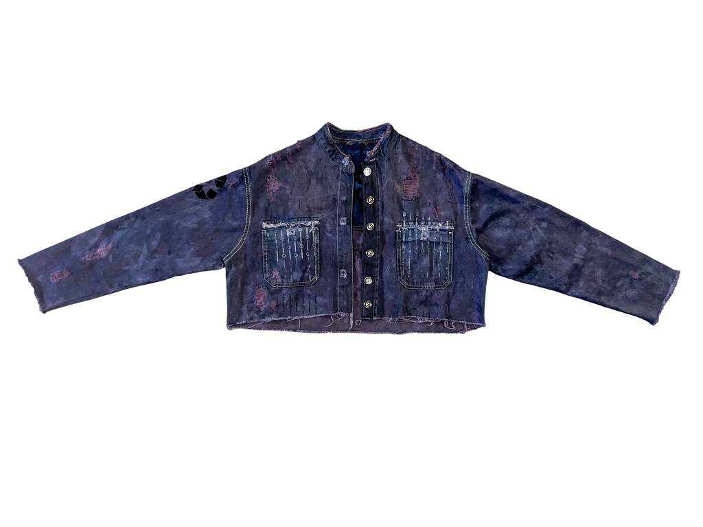 WEREWOLF CROPPED DENIM JACKET