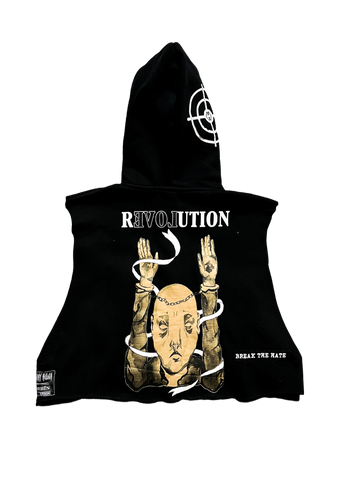 REVOLUTION CROPPED HOODED TANK