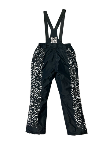 ENDO LEOPARD PRINT PUFFER OVERALLS