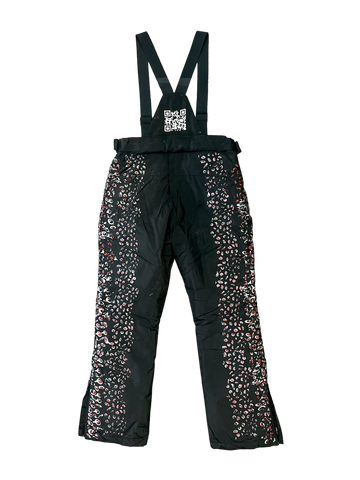 ENDO LEOPARD PRINT PUFFER OVERALLS