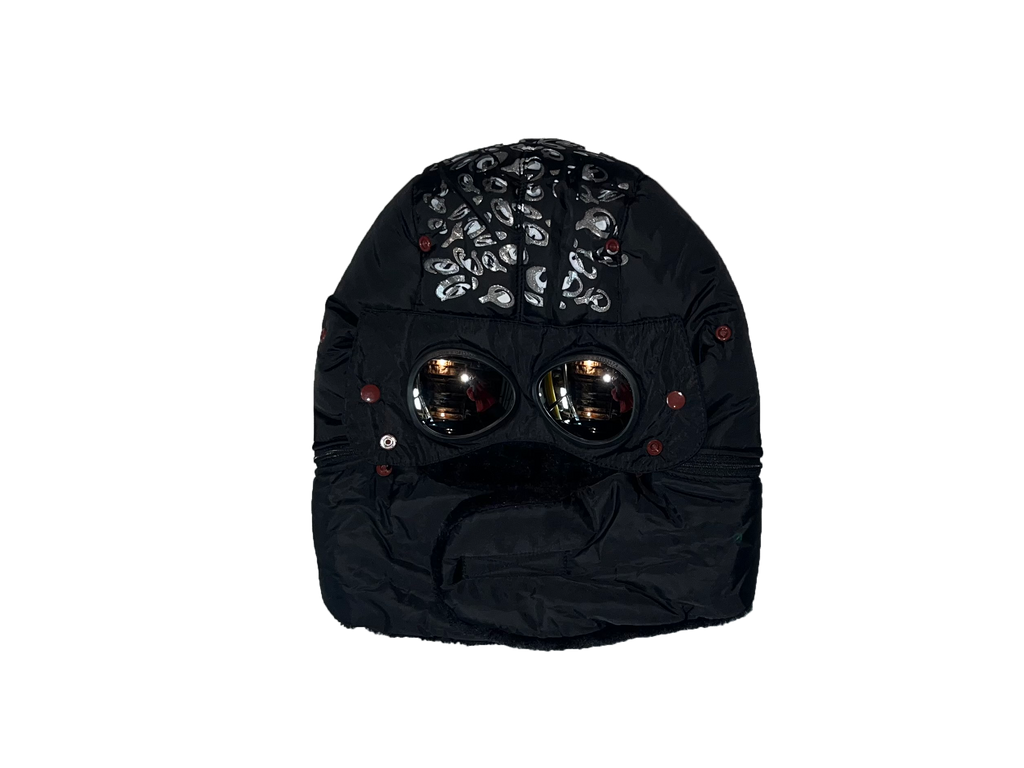 ENDO LEOPARD PRINT PUFFER MASK